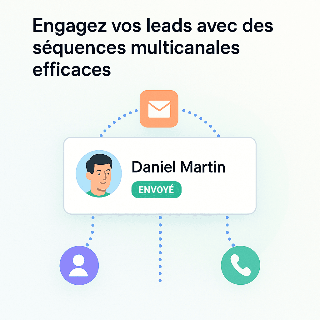 Engagez vos leads avec des séquences multicanales efficaces
