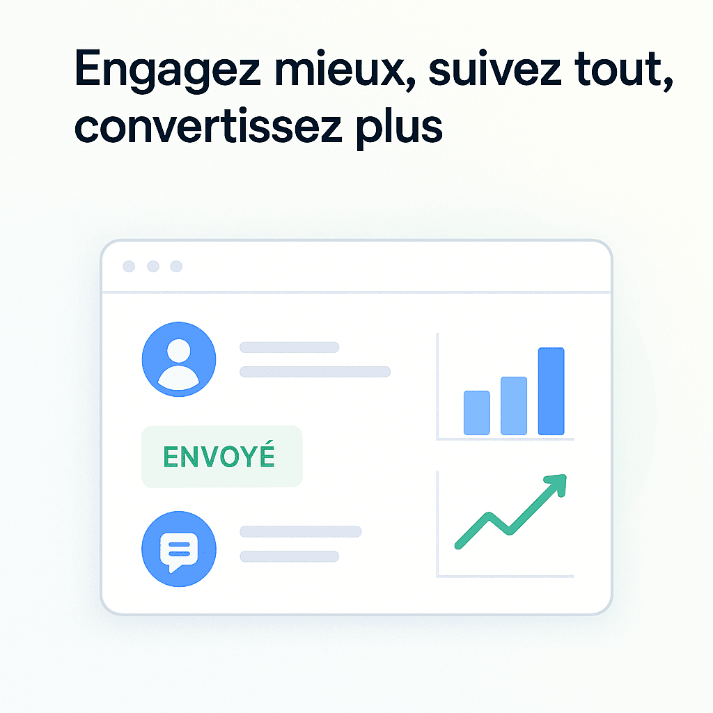 Engagez mieux, suivez tout, convertissez plus